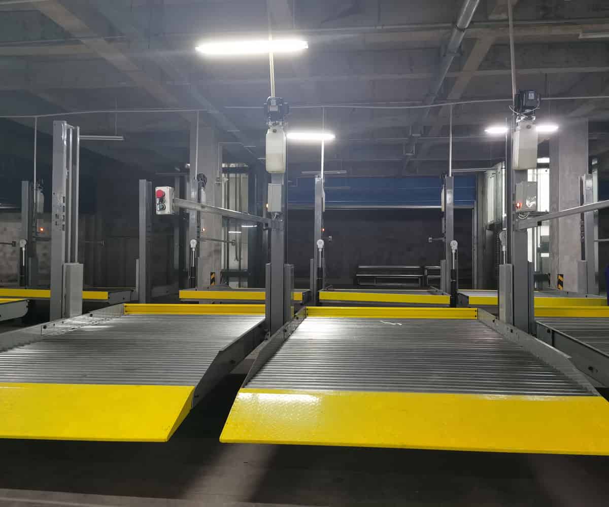 兩層升降橫移式機(jī)械立體車庫短租